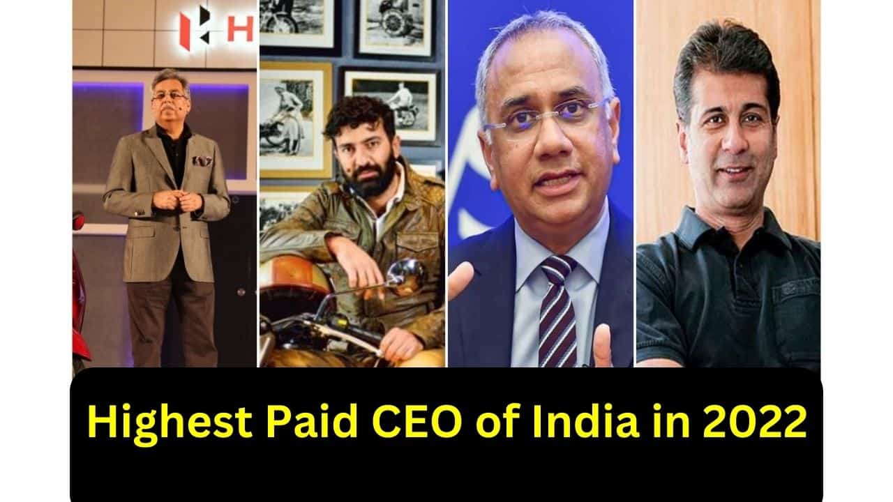 Top 20 Highest Paid CEO in India 2022 - SachinThakur.in